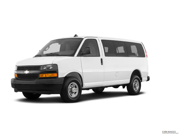 white-chevrolet-express