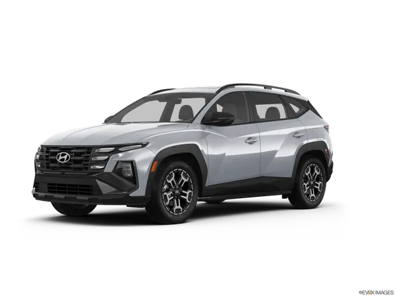 silver hyundai tucson