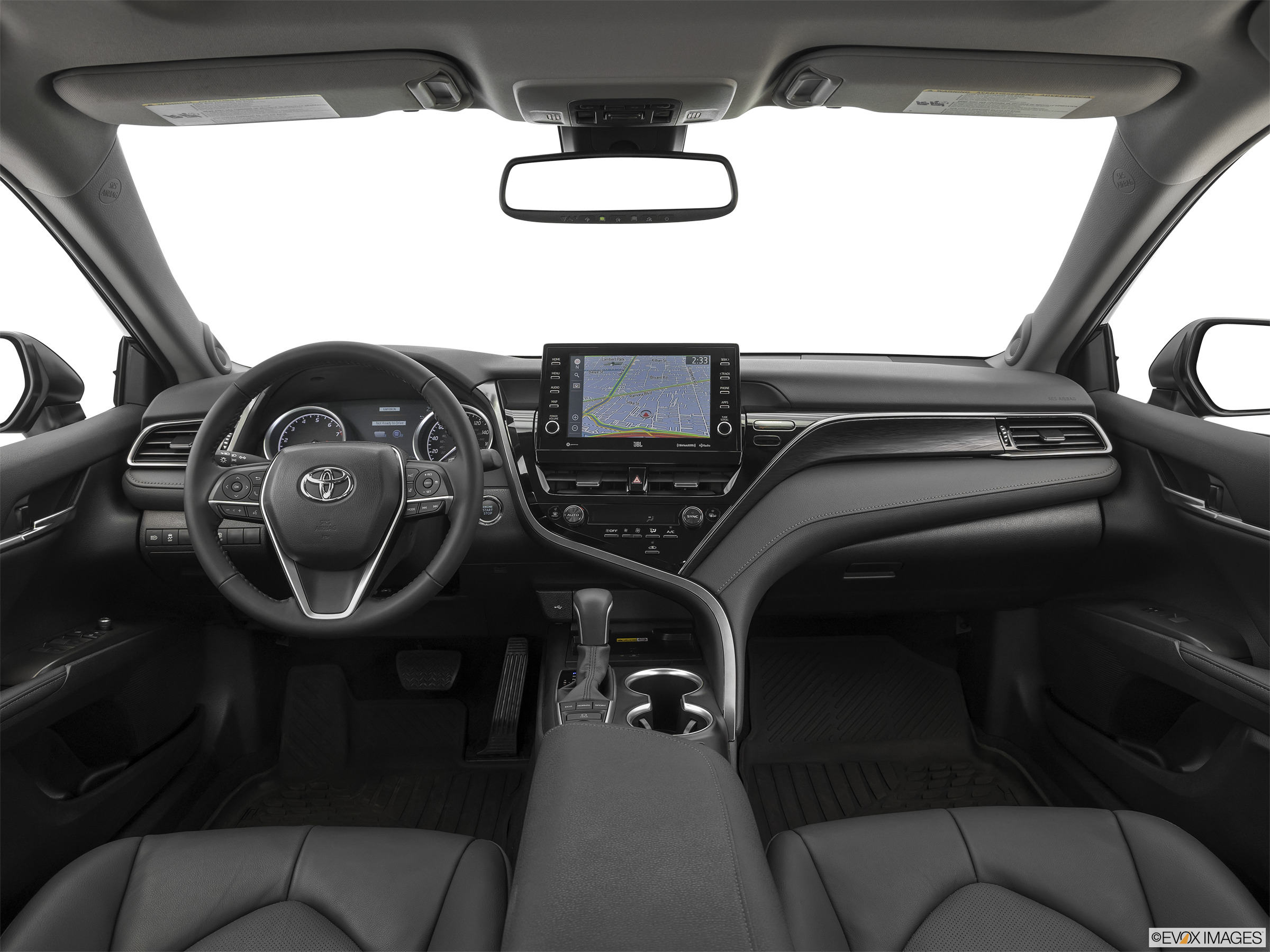 dashboard view of toyota camry