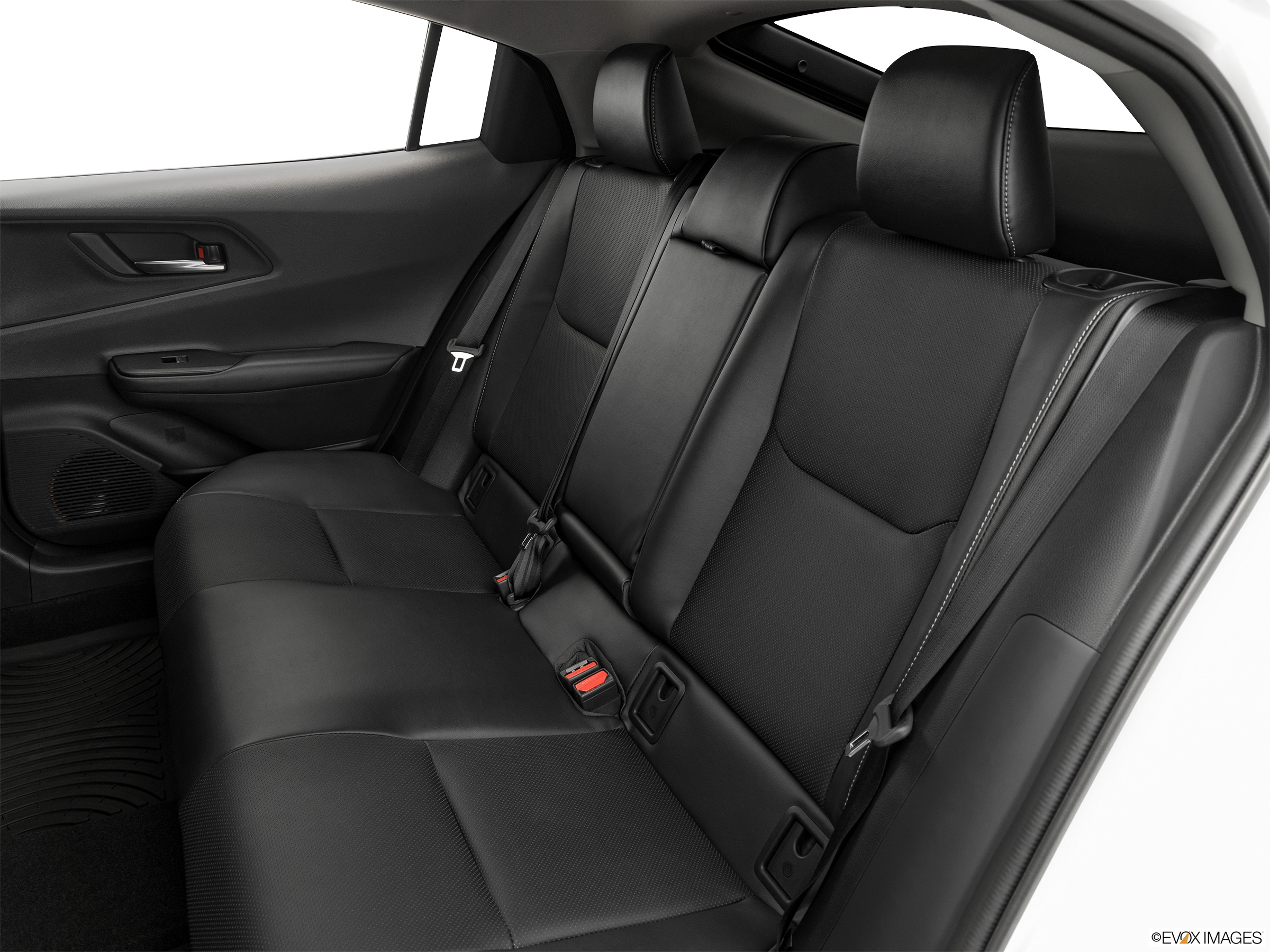 back seats of toyota prius