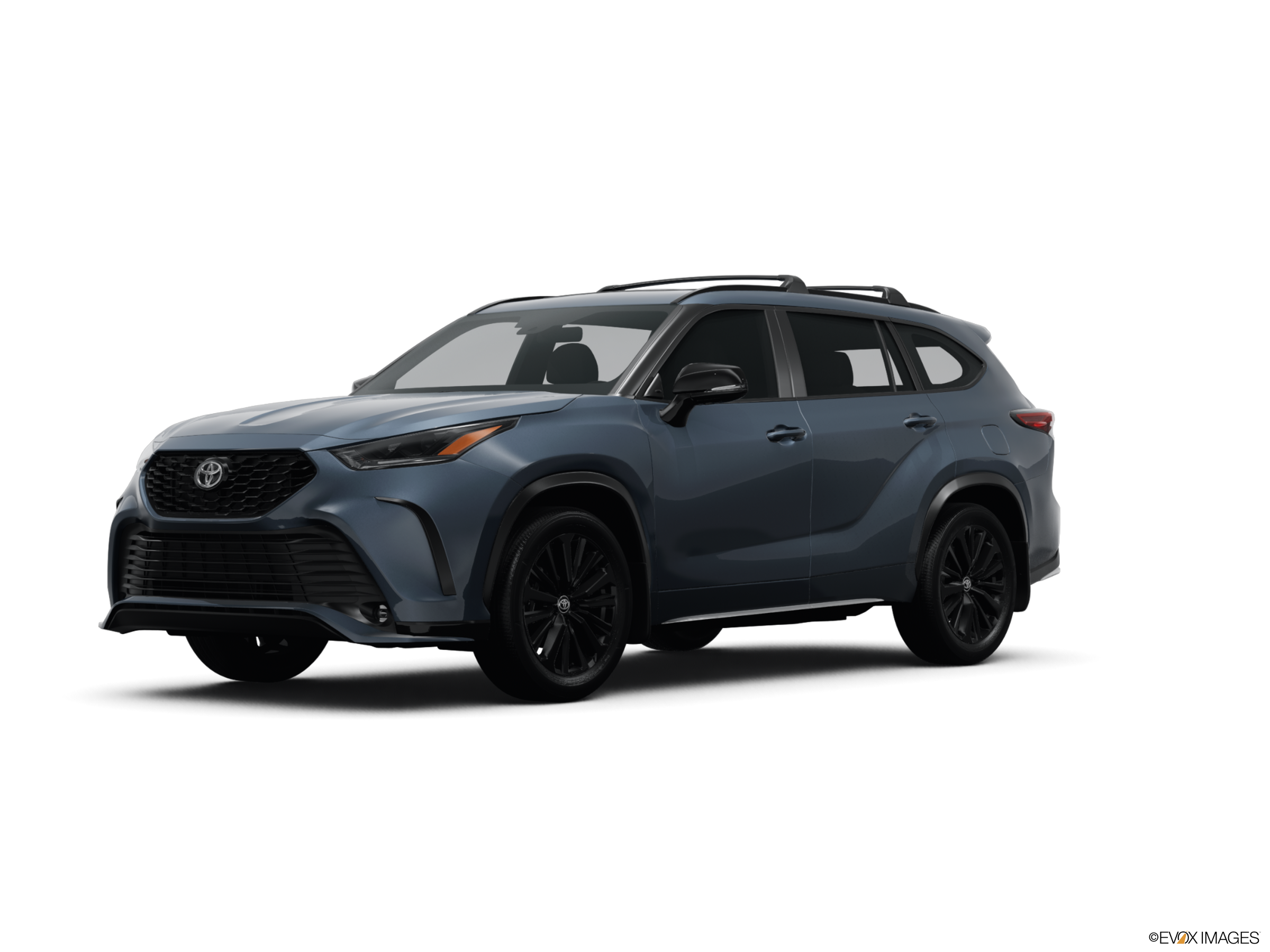 blue toyota highlander
