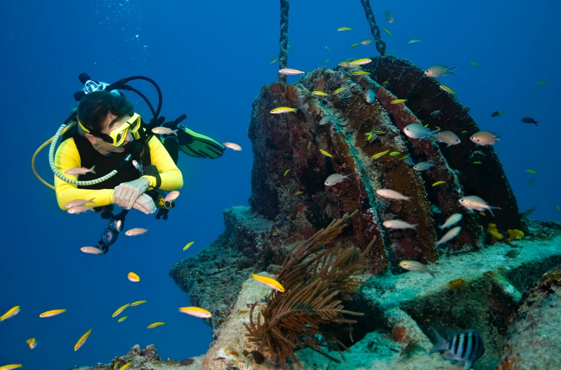 Scuba diving