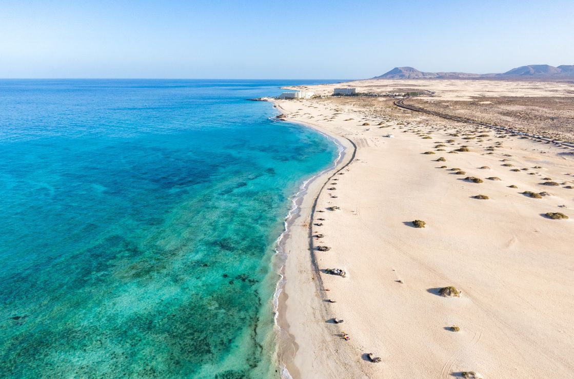 The Corralejo dunes The Corralejo dunes