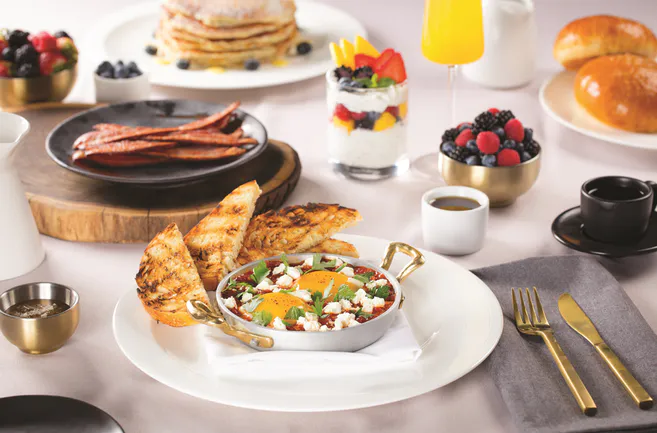 hotel breakfast