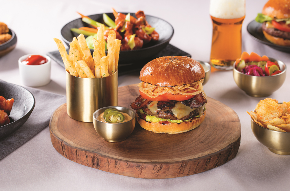 Burger and Fries Burger and Fries