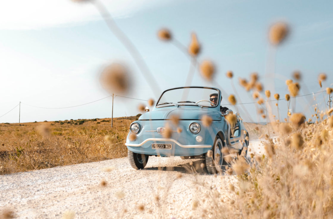 Fiat 500 Jolly ‘Spiaggina’ Icon-e blue Fiat 500 Jolly ‘Spiaggina’ Icon-e blue