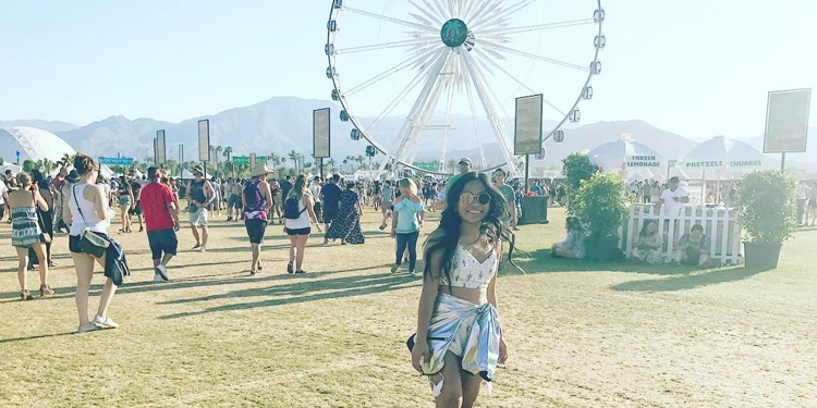 Girl at Coachella Girl at Coachella