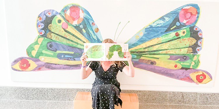 Dr Seuss, Normal Rockwell and Eric Carle, the illustrator behind The Hungry Caterpillar