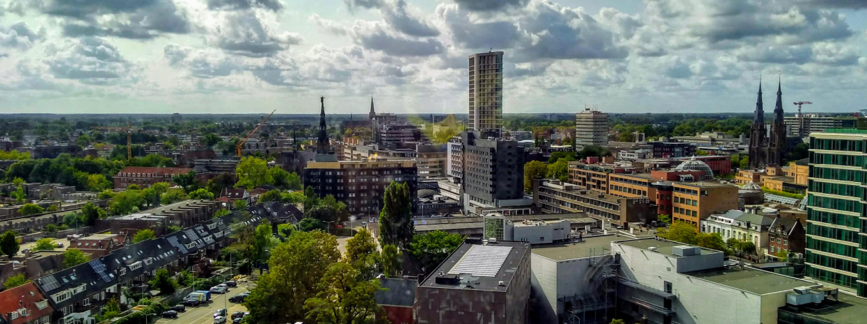 Eindhoven city skyline