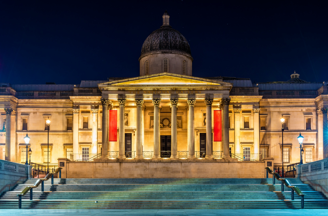 The National Gallery, Trafalgar Square, Charing Cross, London