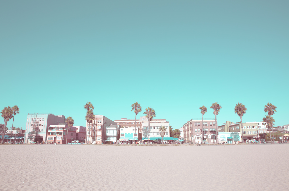 Venice Beach and Venice Canals