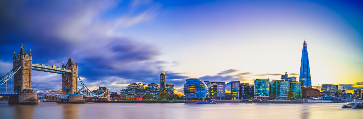 London city skyline