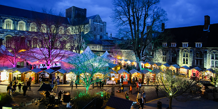 Winchester Cathedral Christmas Market Winchester Cathedral Christmas Market