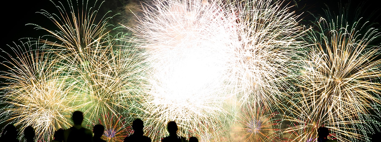 Five firework displays to fire you up