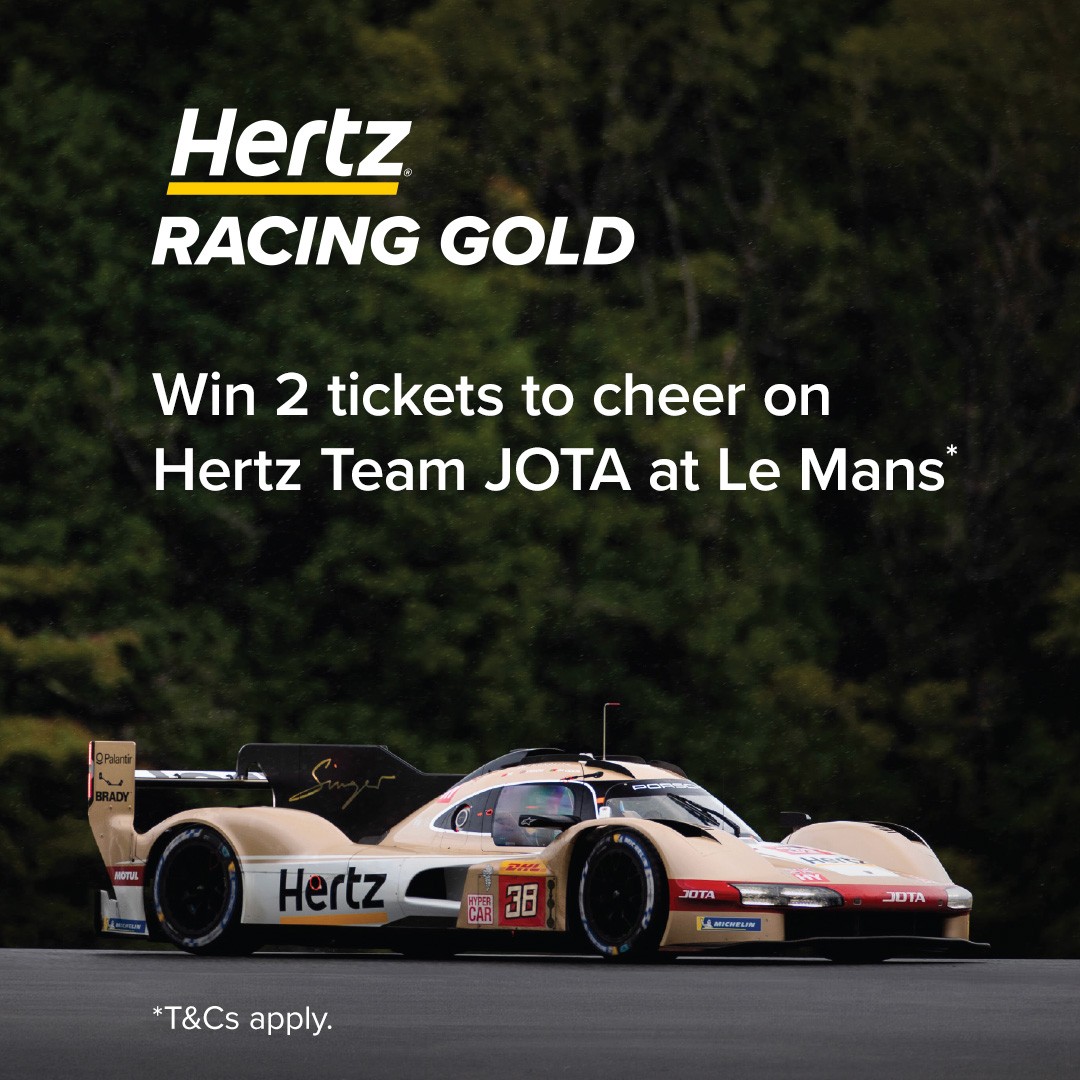 Hertz Racing Gold Prize Draw