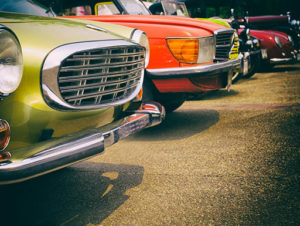 Various car fronts Various car fronts