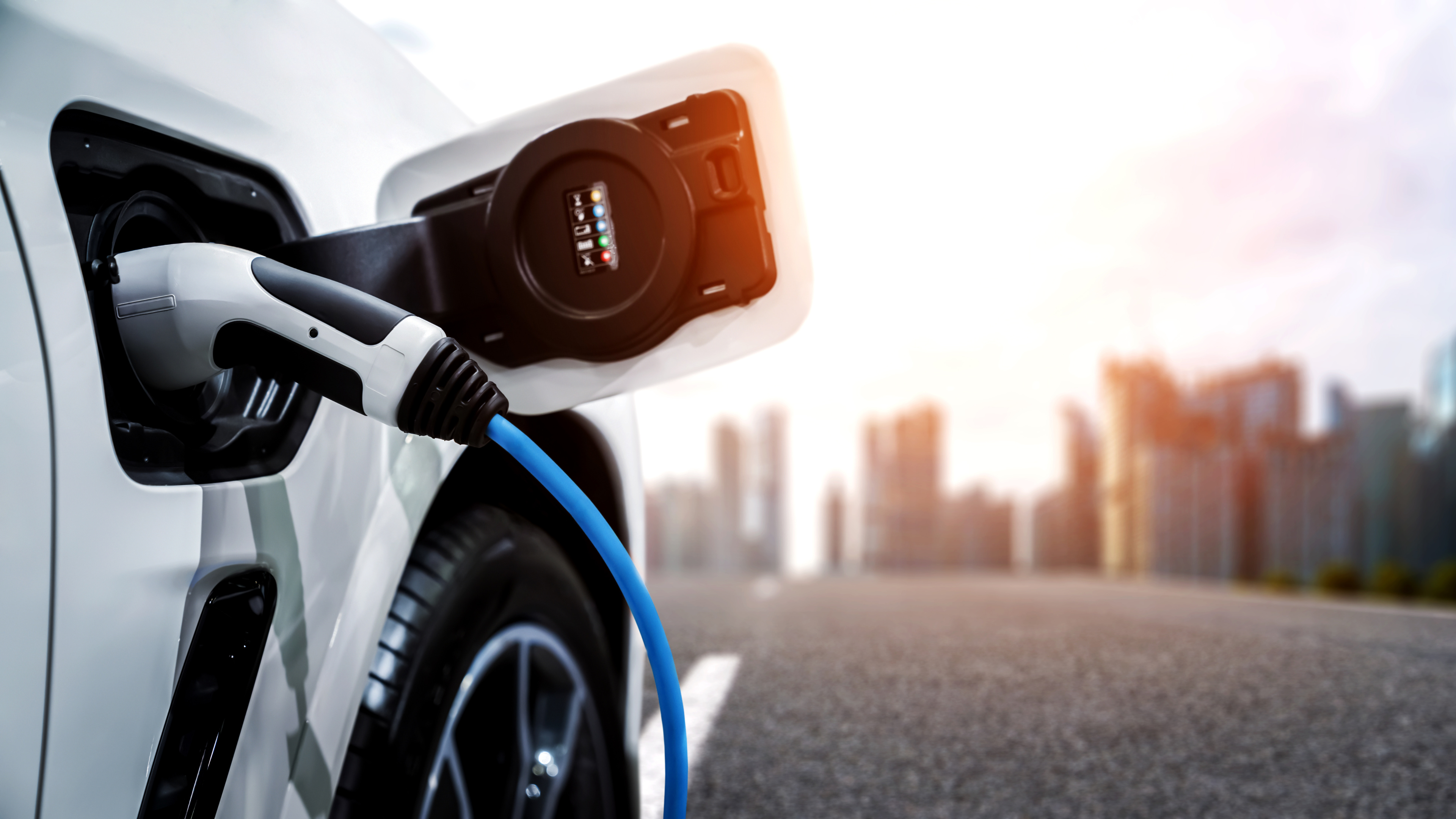 electric car charging electric car charging