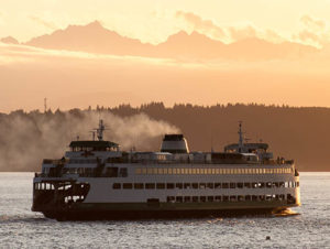 Ship sailing in the Sunset Ship sailing in the Sunset