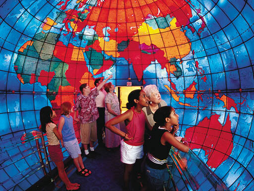Examine the Mapparium