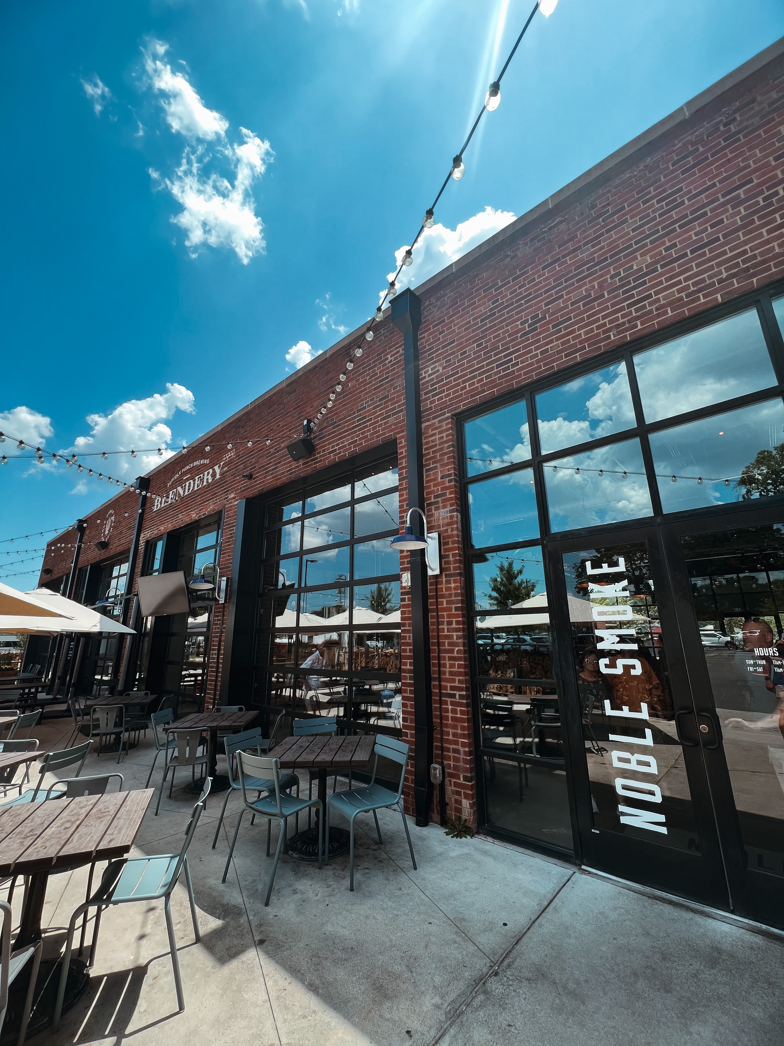 Noble Smoke BBW outside view in charlotte Noble Smoke BBW outside view in charlotte