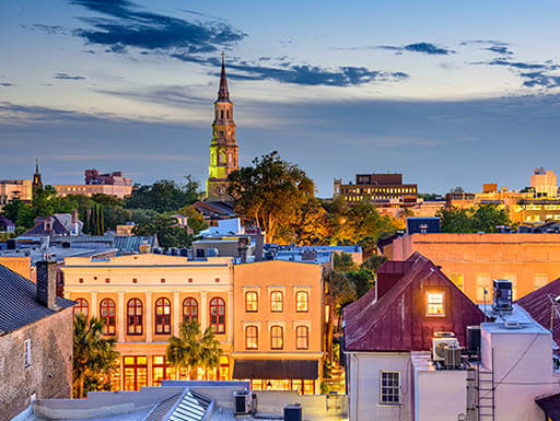 Charleston rooftops Charleston rooftops