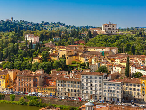Florence’s left bank Florence’s left bank