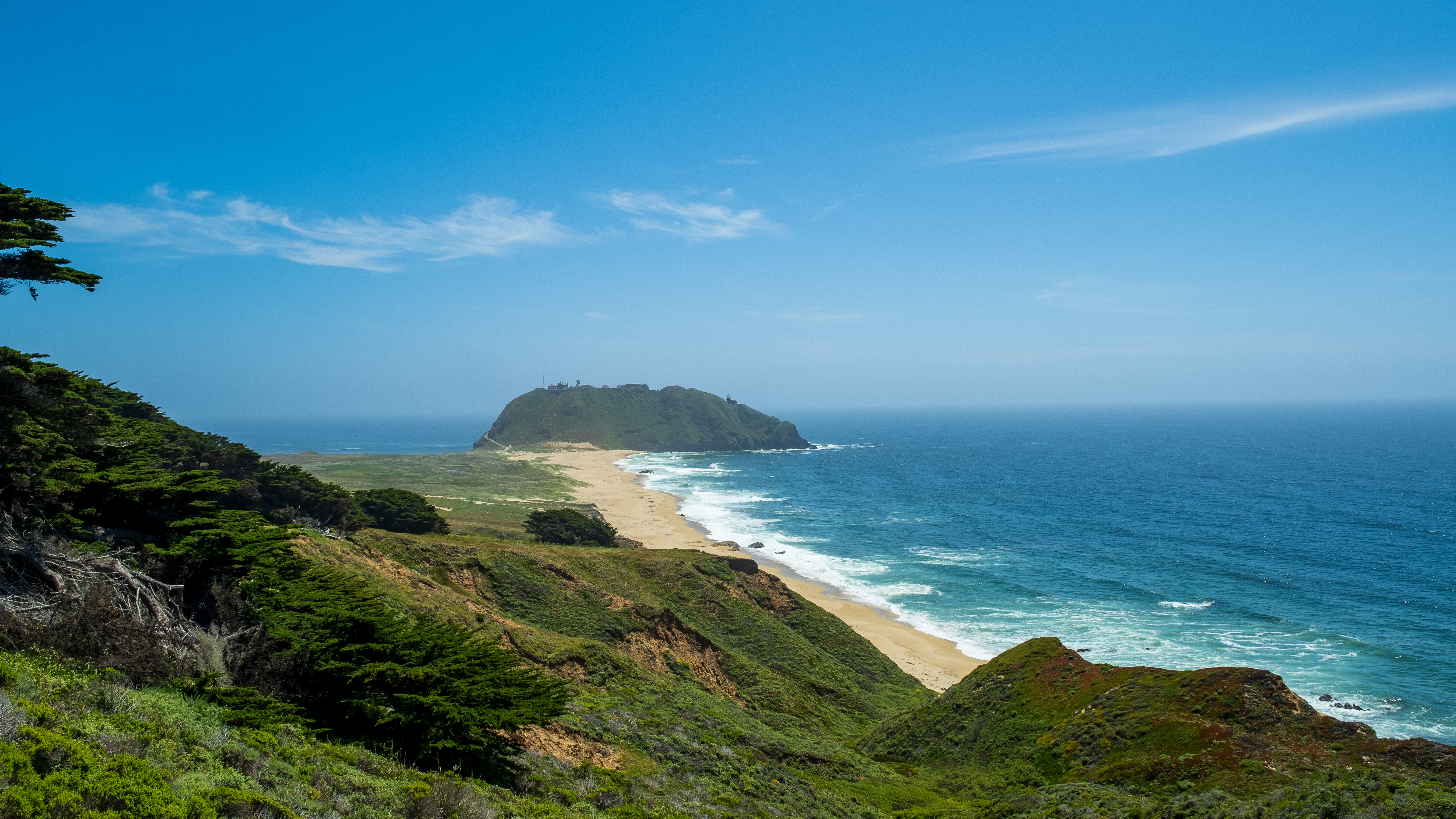 Ausblick auf den Point Sur State Historic Park Point Sur State Historic Park