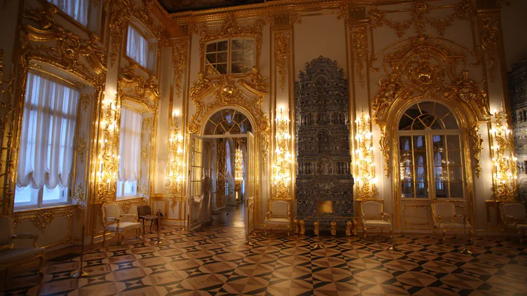 Baroque-style ballroom