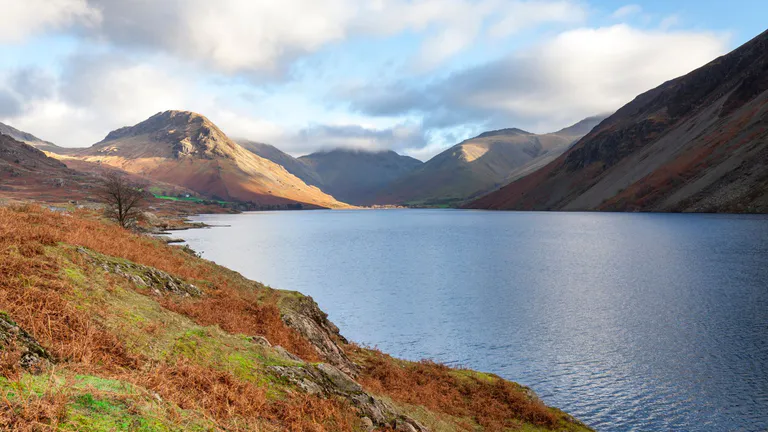 Lake with Scafell Pike