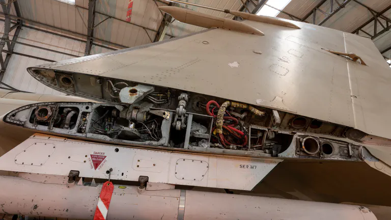 aircraft close view