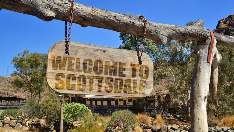 western city sign scottsdale