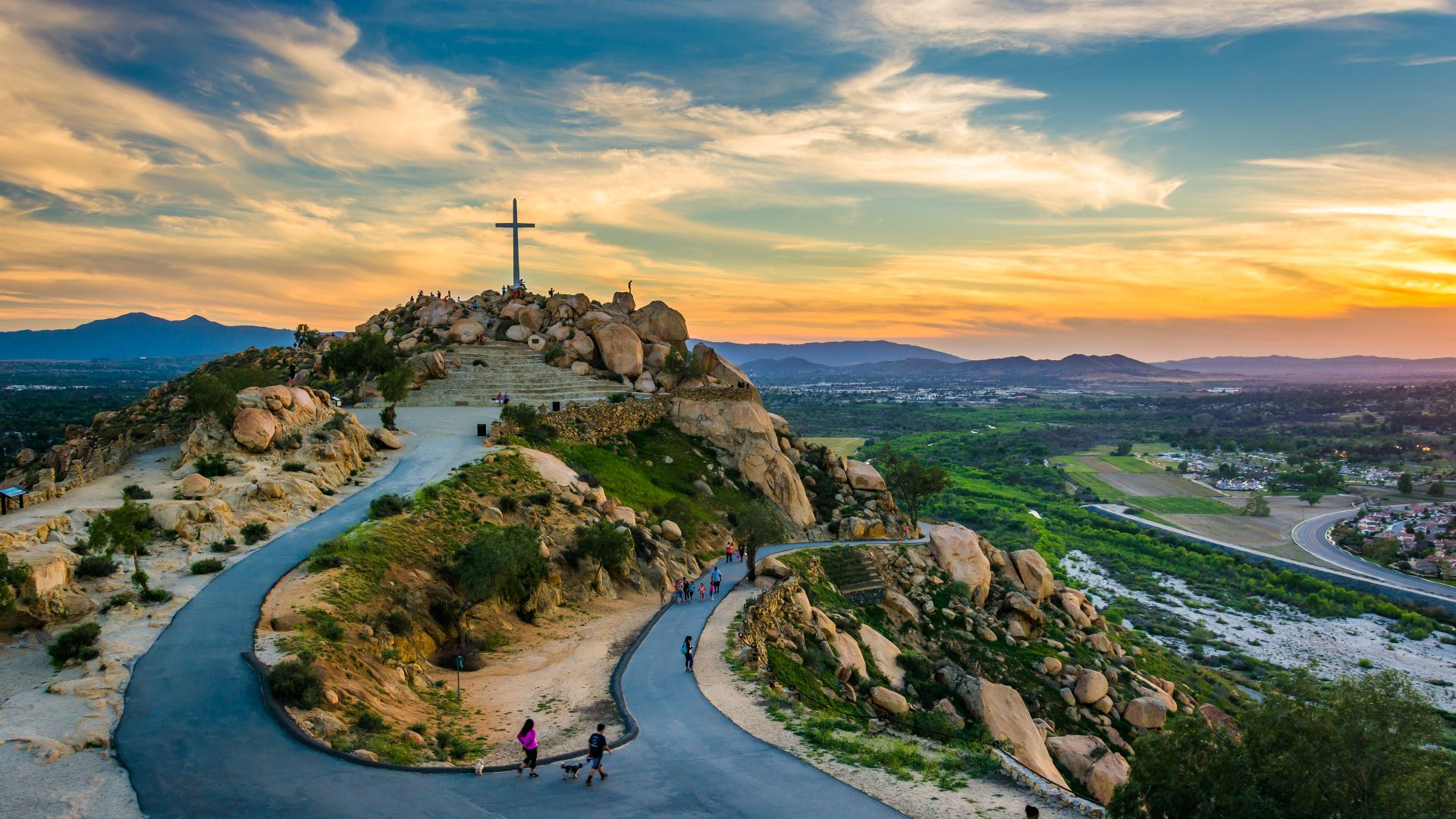 Mount Rubidoux in Riverside, California.