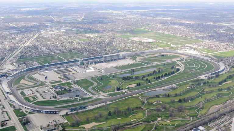Indianapolis Indy racetrack