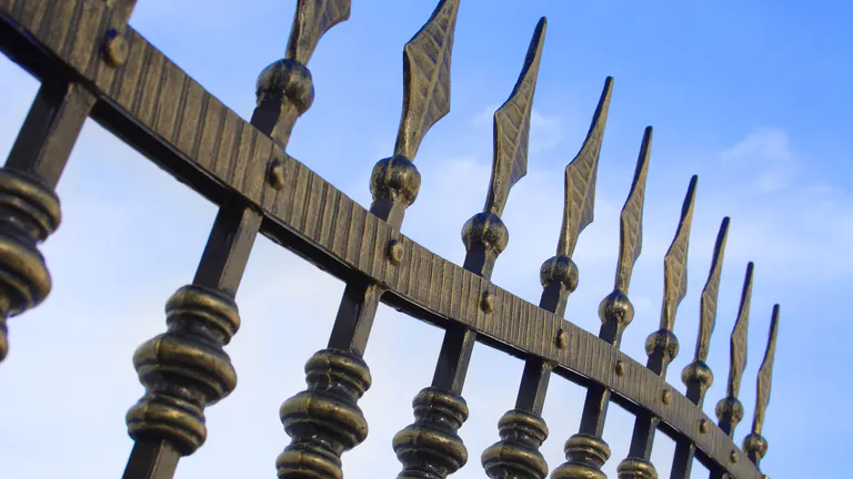 Gates of a mansion