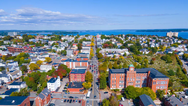 downtown portland maine
