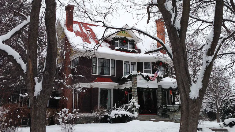 a victorian home