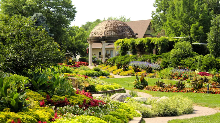 sunken gardens