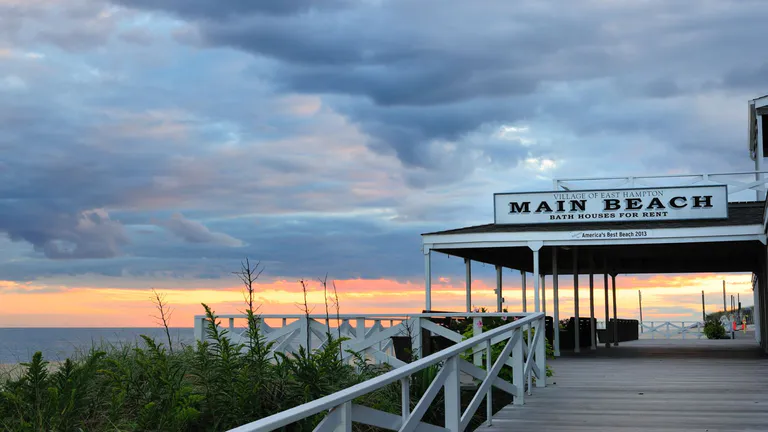 Main Beach in East Hampton, New York.