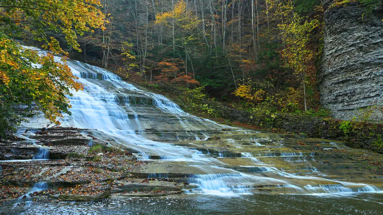 Buttermilk Falls State Park Ithaca NY