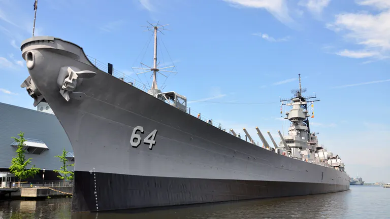 The USS Wisconsin