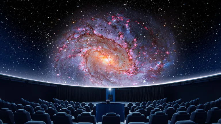 inside planetarium