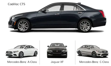 selection of stylish cars
