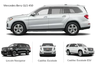 selection of large suvs