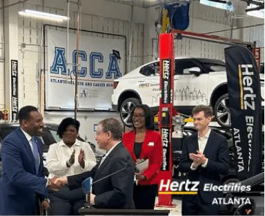 Hertz and Mayor Dickens Launch "Hertz Electrifies Atlanta”