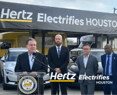 Hertz, Mayor Turner and Evolve Houston Launch “Hertz Electrifies Houston”