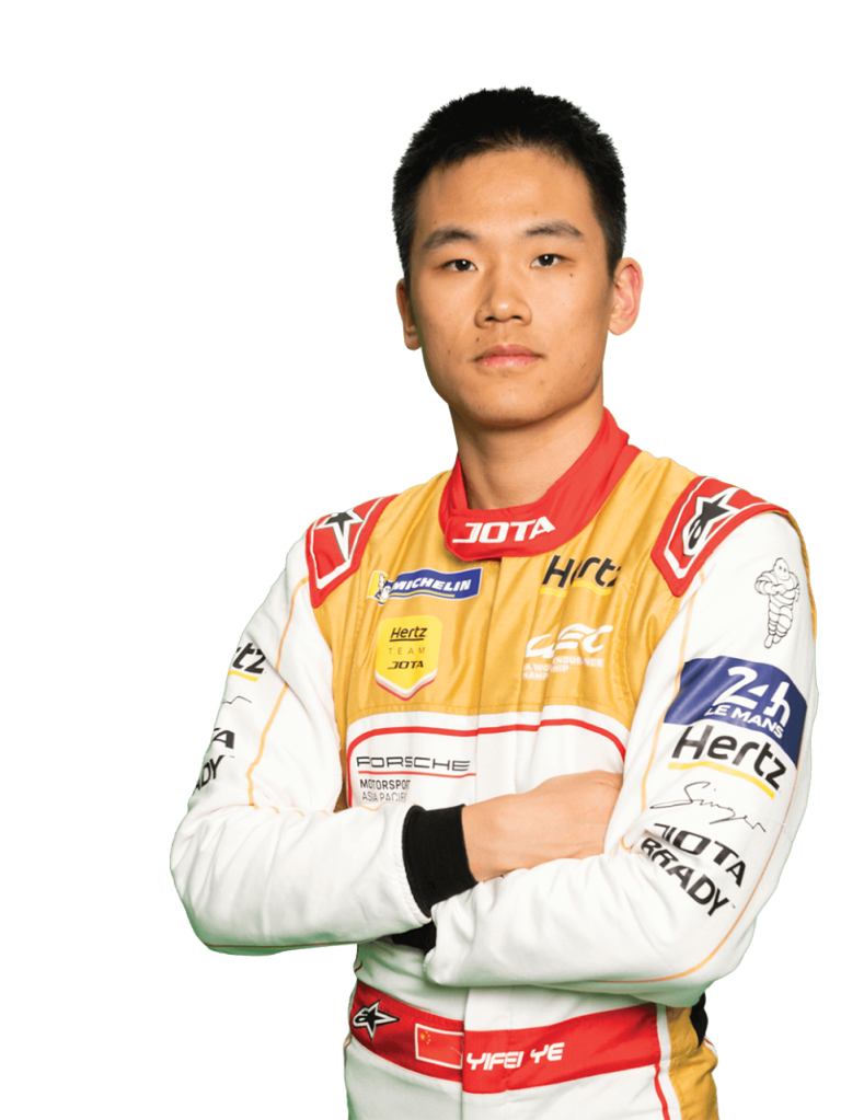 Yifei Ye Driver Bio Hertz Racing Gold